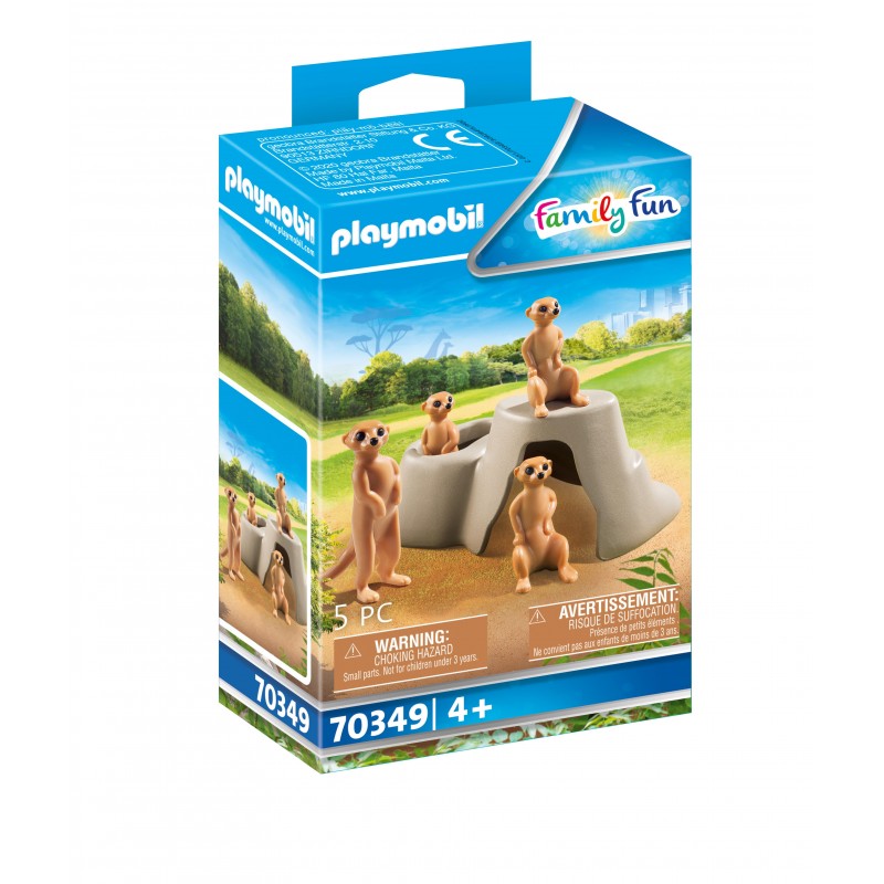 Suricates et rocher - Playmobil 70349