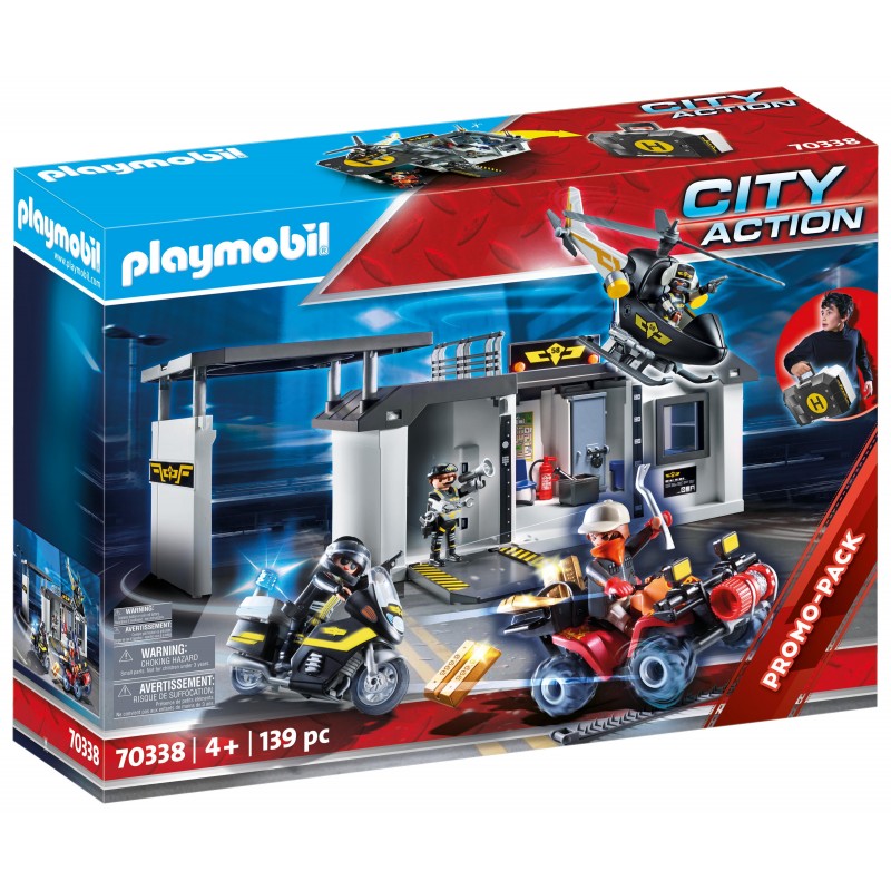 Quartier général des policiers d'élite - Playmobil 70338