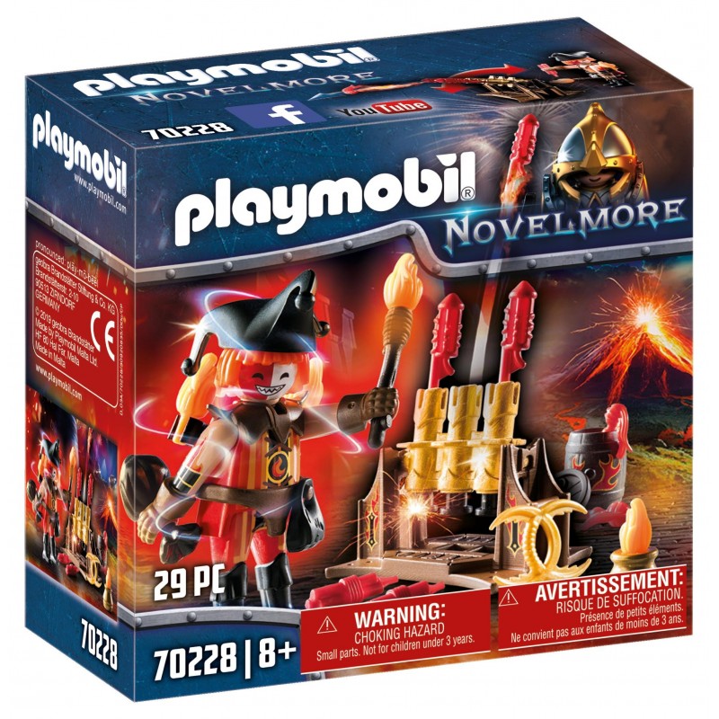 Burnham Raider Maître du Feu - Playmobil 70228