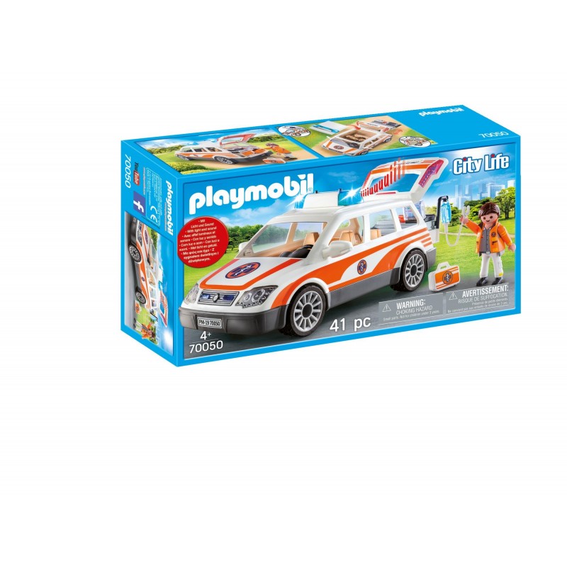 Voiture et ambulancier - Playmobil 70050