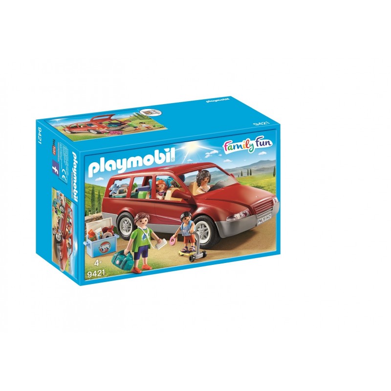 Famille avec voiture - Playmobil 9421