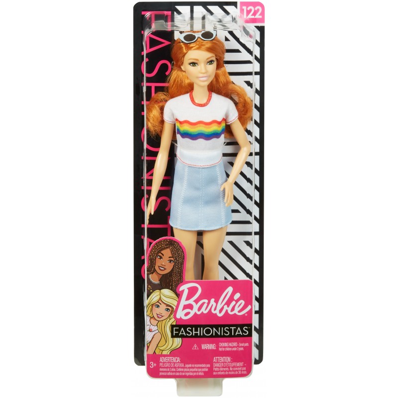 Barbie - Fashionistas Tshirt Arc-en-Ciel