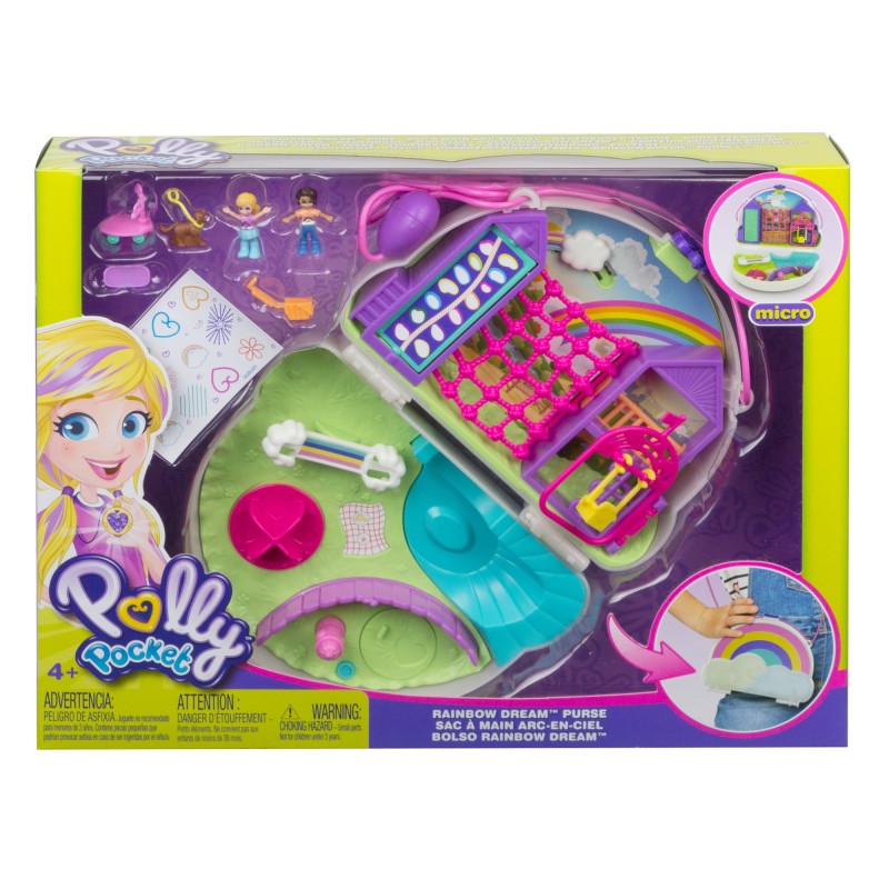 Polly Pocket - Sac à main Arc-en-Ciel