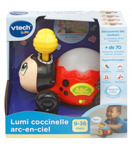 Lumi coccinelle arc-en-ciel