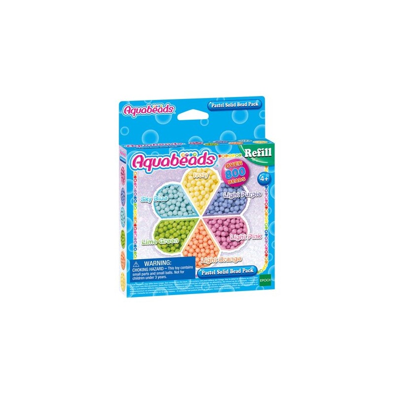 La recharge perles pastel Aquabeads