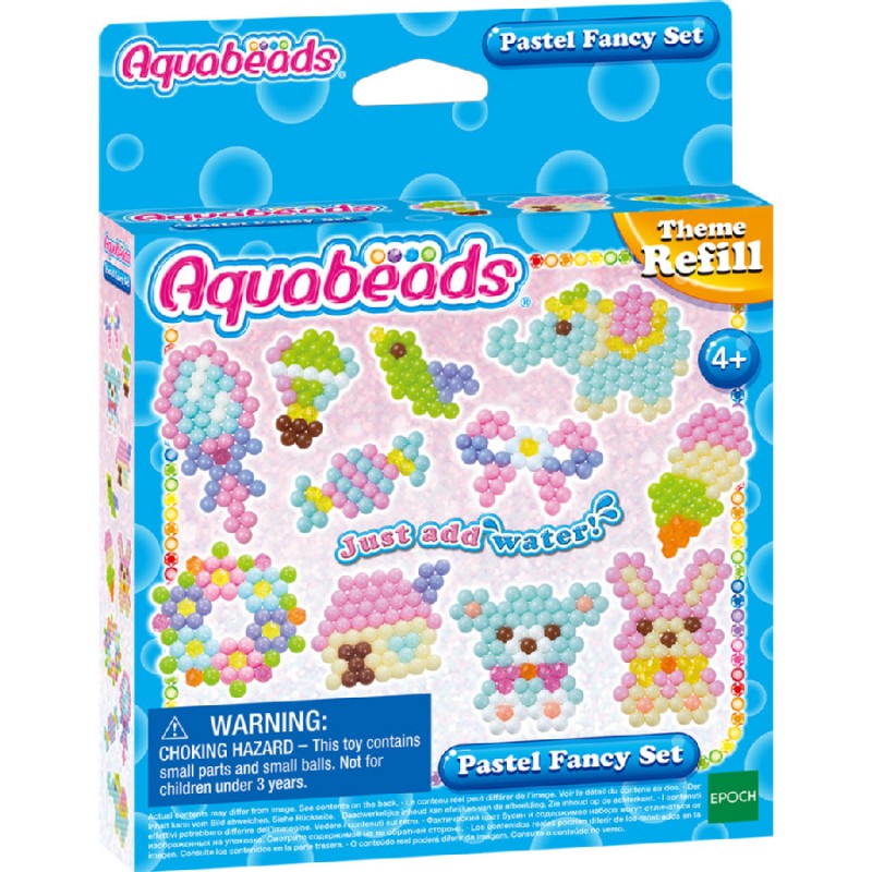 La recharge fantaisie pastel Aquabeads