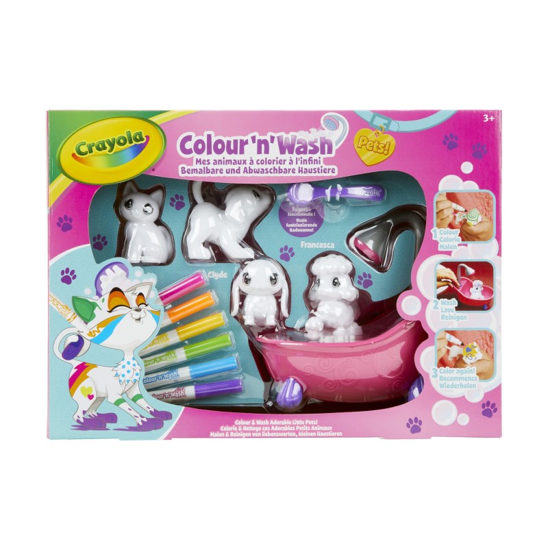 ColorNWash Mes Animaux A Colorier