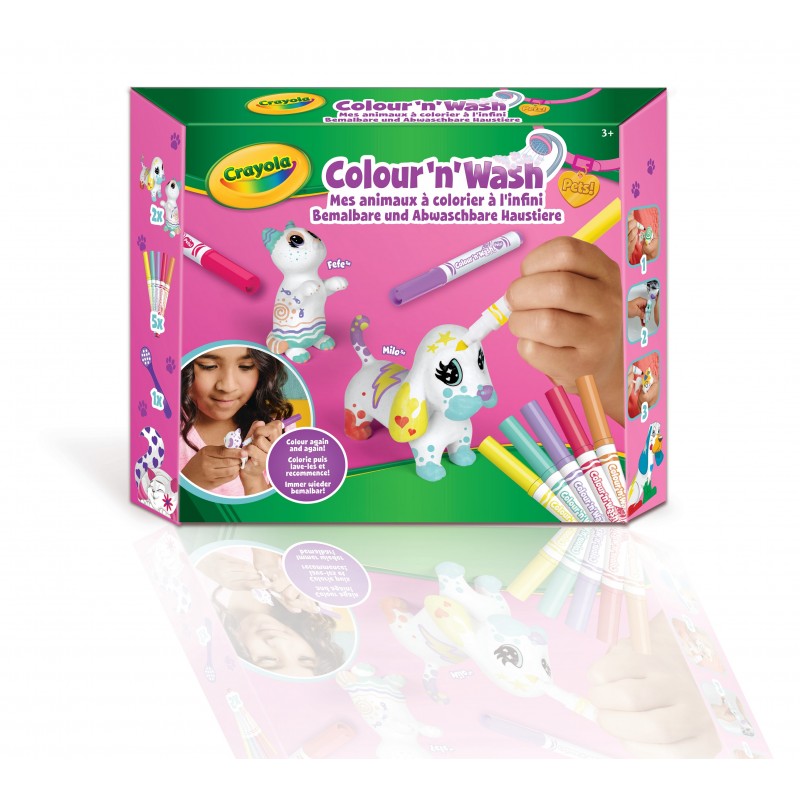 Washimals Kit 2 - Animaux à colorier