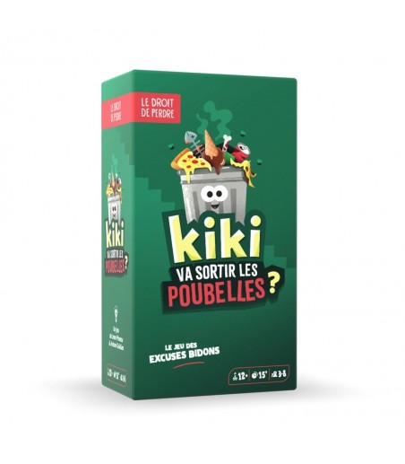 Kiki va sortir les poubelles