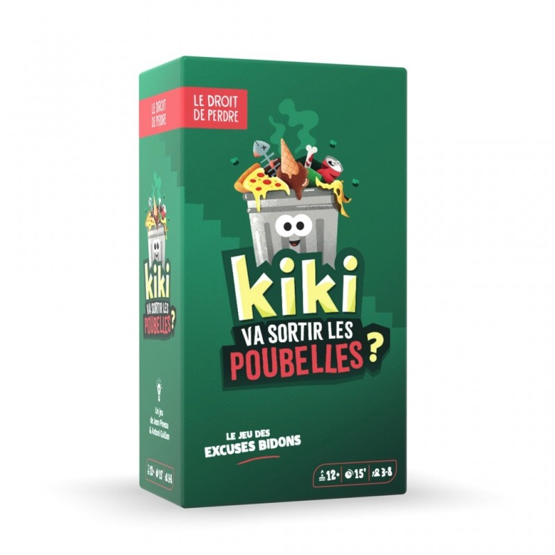 Kiki va sortir les poubelles