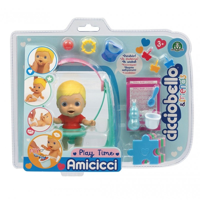 CCB - Coffret Balançoire Cicciobello Amicicci avec accessoires