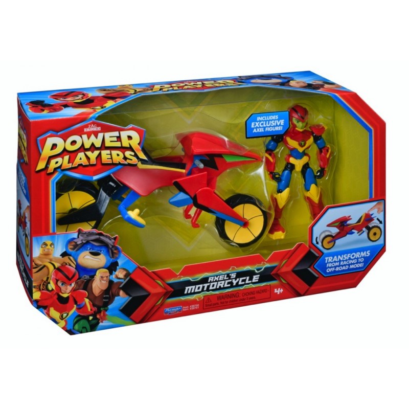 Power Players - Véhicule deluxe avec figurine