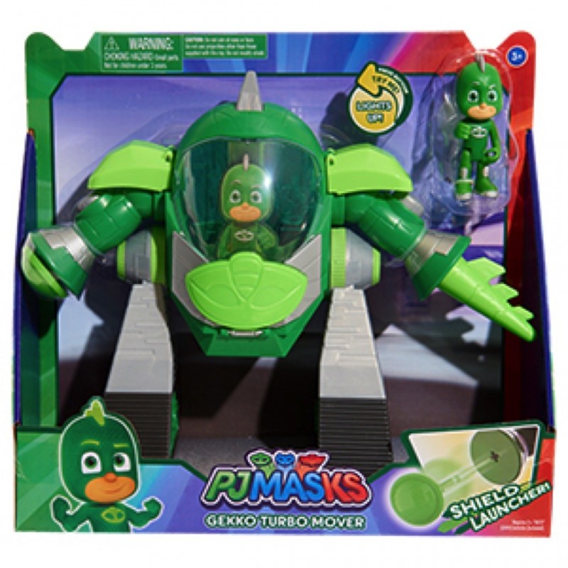 Pyjamasques - Véhicule Deluxe Turbo Movers avec figurine 7,5 cm