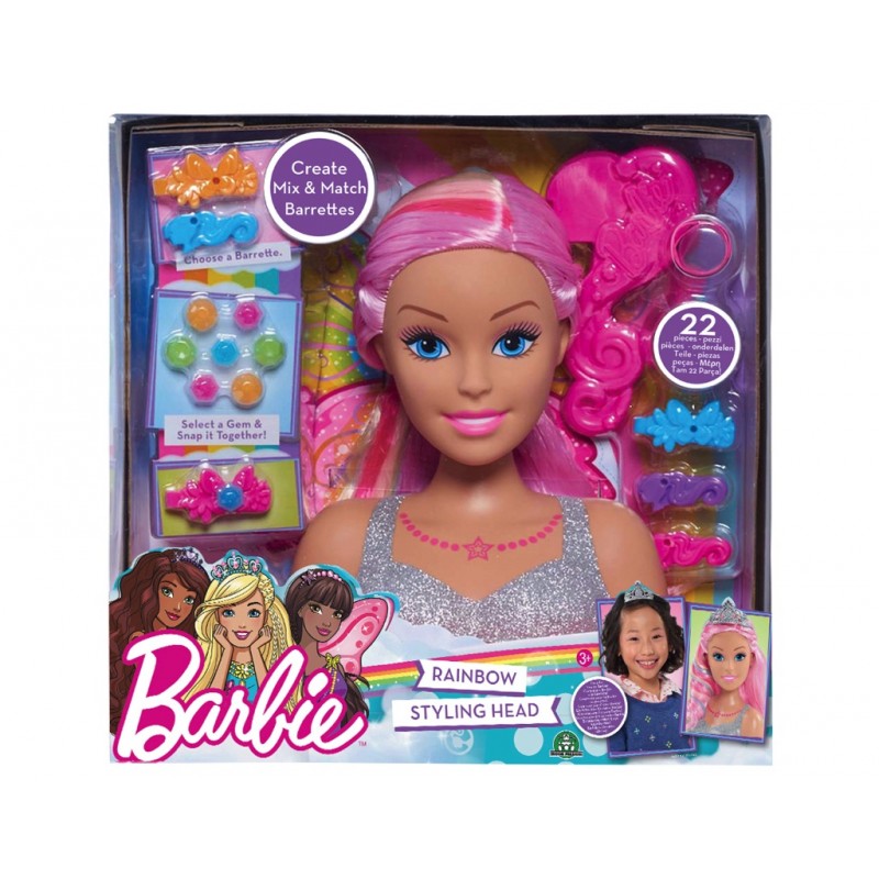 Barbie - Tête à coiffer Dreamtopia