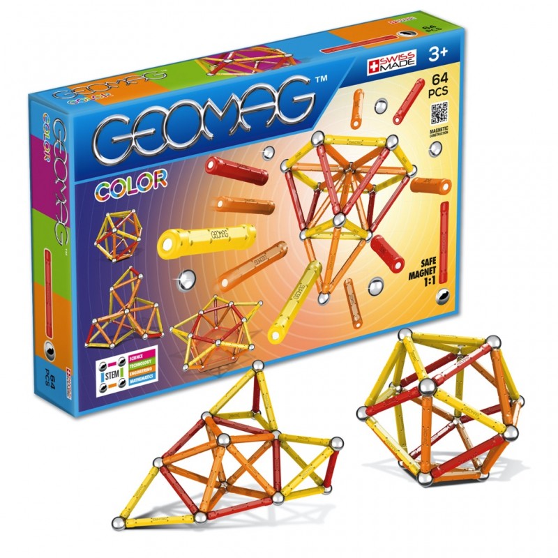 Geomag - Color 64 pièces