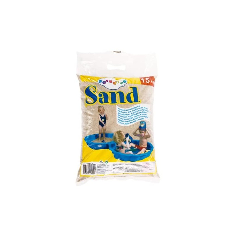 Sable 15Kg Pour Bac A Sable PARADISO : le sac de 15Kg de sable à