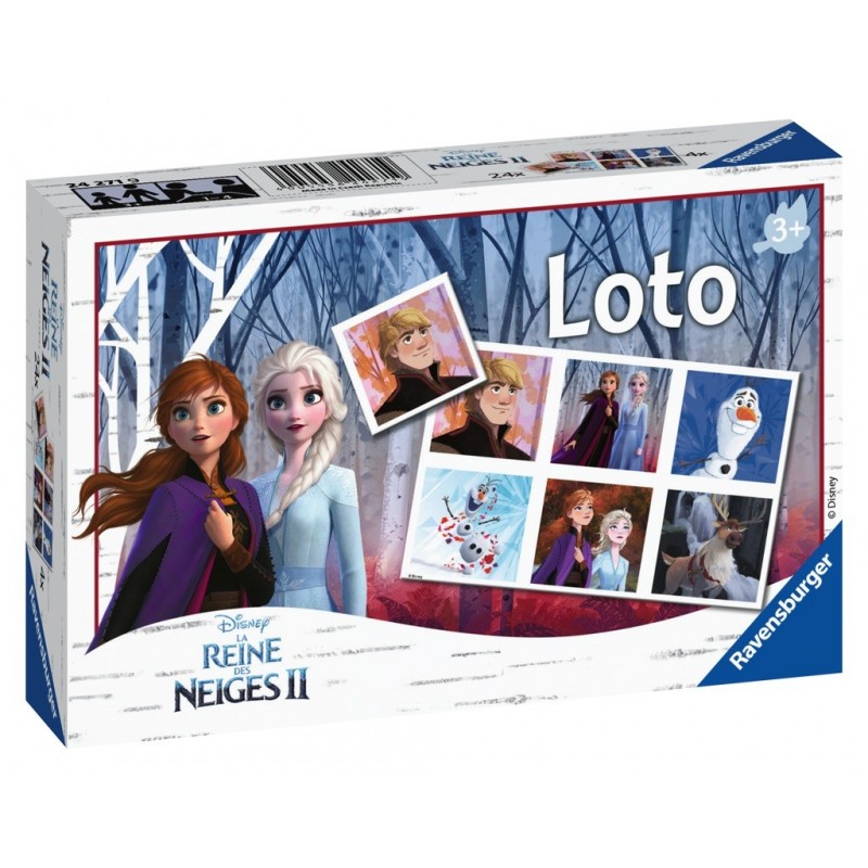 Loto Disney La Reine des Neiges 2