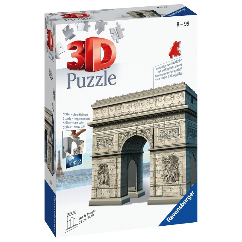 Puzzle 3D Arc de Triomphe