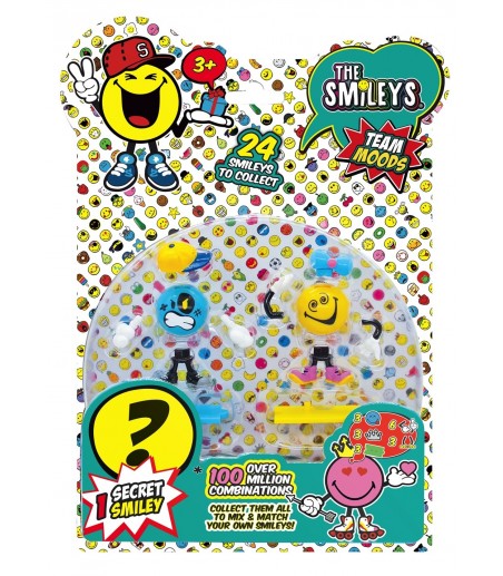 Smiley Blister 3 Figurines