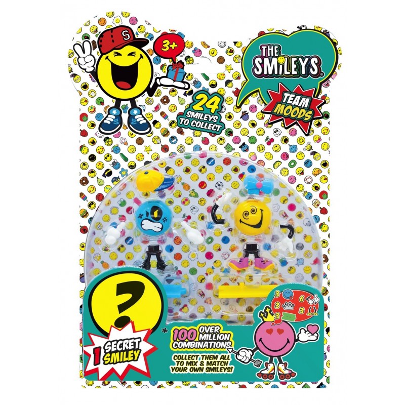 Smiley Blister 3 Figurines