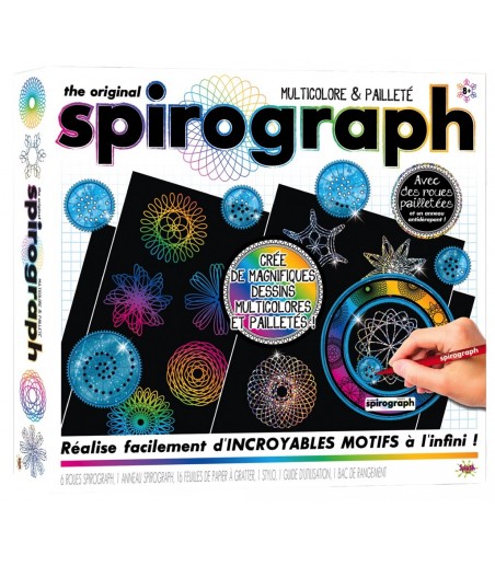 Spirograph Scratch & Sparkle