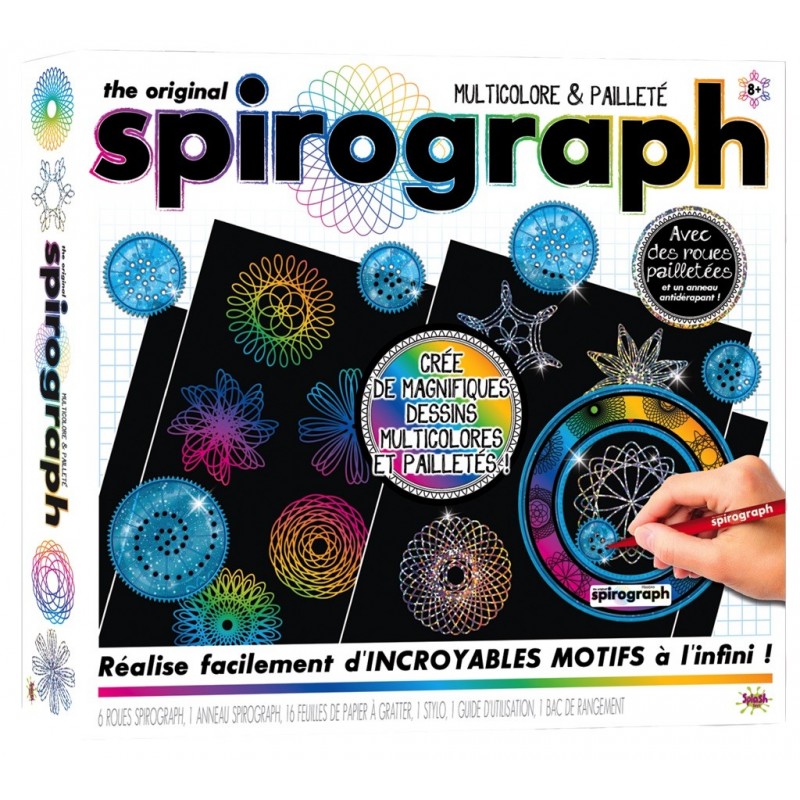 Spirograph Scratch & Sparkle