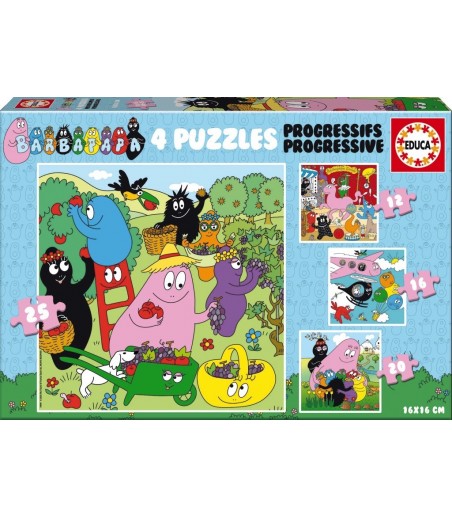 Puzzle Progressif Barbapapa...