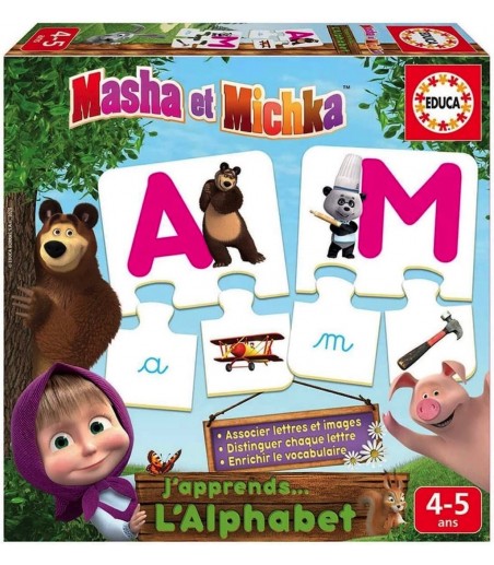 J´apprends l´alphabet Masha...