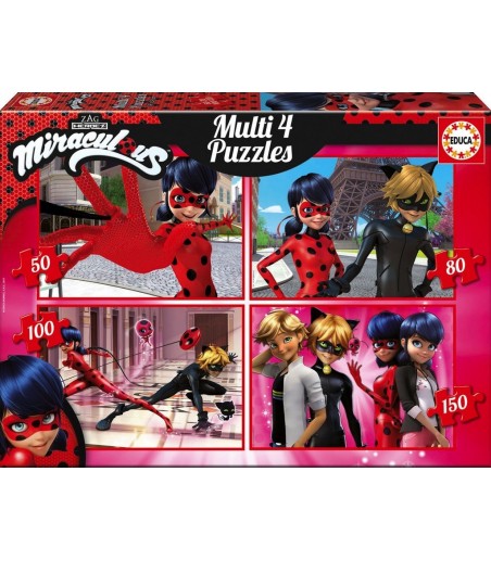 Multi 4 Puzzles Ladybug...