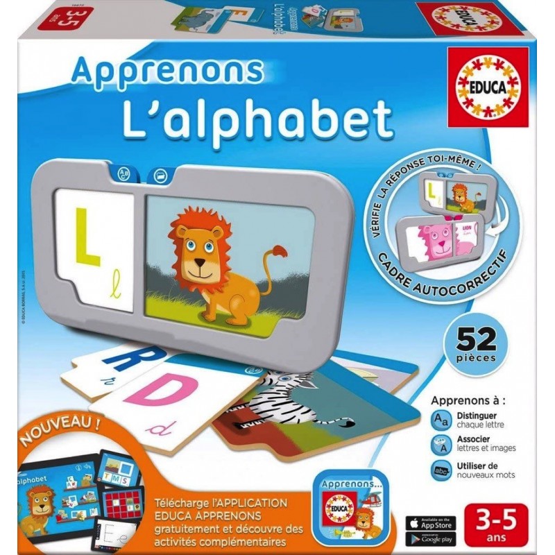 Apprenons l'alphabet