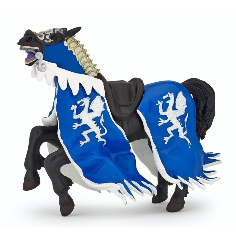 Cheval du roi au dragon bleu