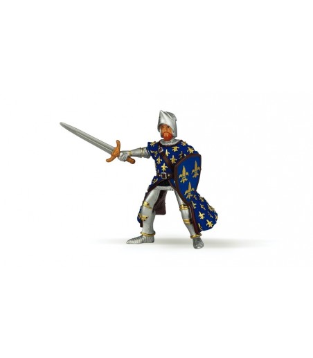 Figurine Prince Philippe bleu