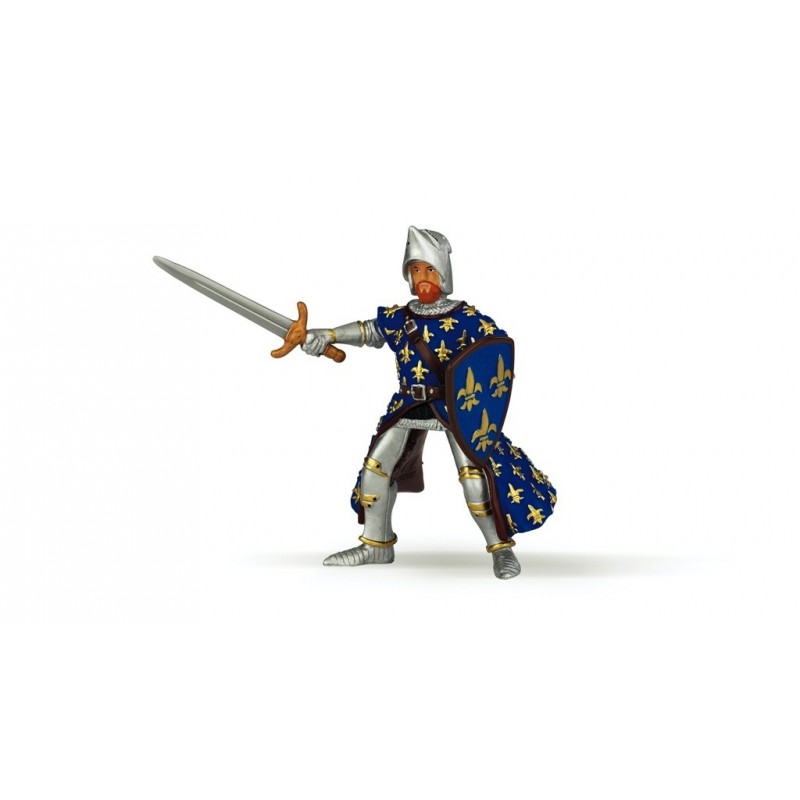 Figurine Prince Philippe bleu