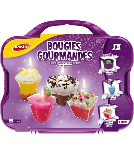 Malette bougies gourmandes