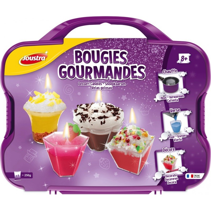 Malette bougies gourmandes