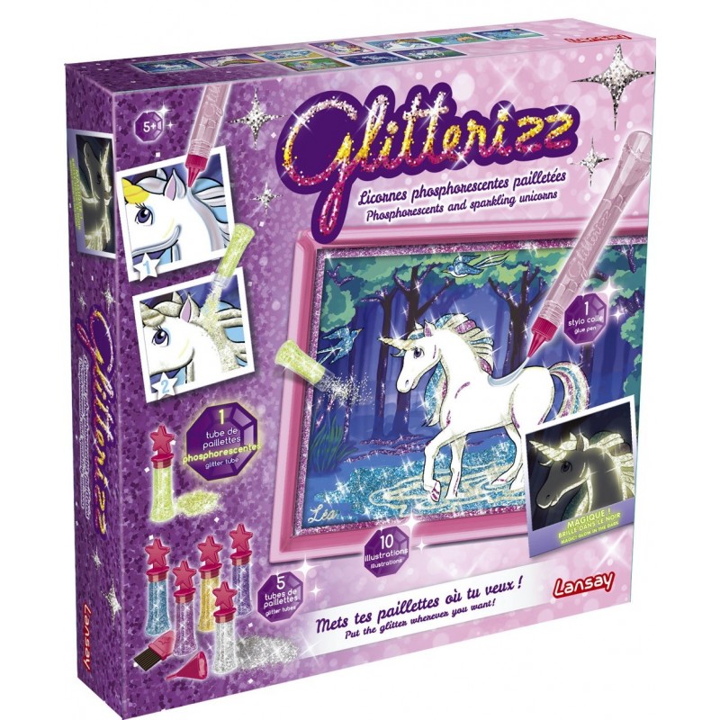 Glitterizz - Licornes Phosporescentes