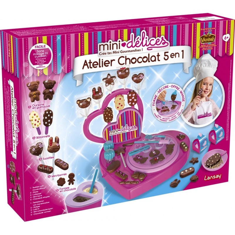 Mini délices -  Mon super atelier chocolat 5 en 1