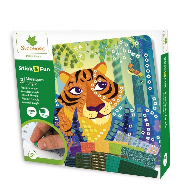 Stick'N Fun -  Mosaïques jungle