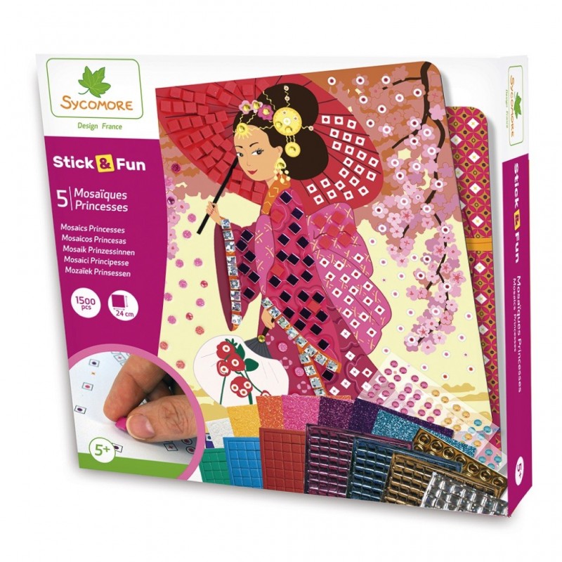 Stick'N Fun - Mosaïques princesses