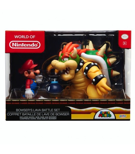 Coffret 3 figurines Bowser