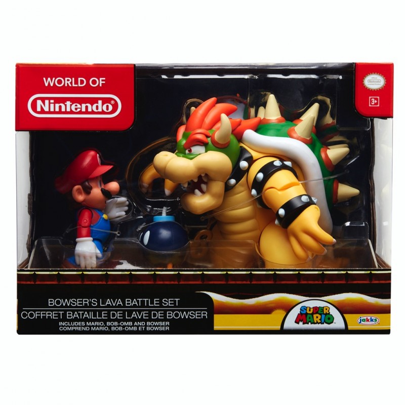 Coffret 3 figurines Bowser