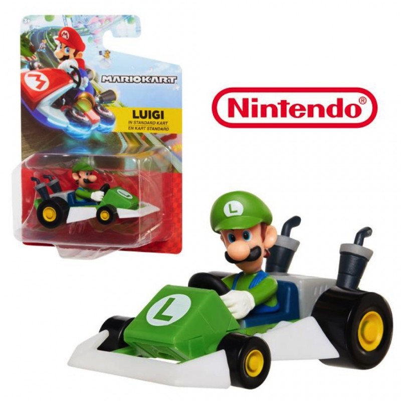 Luigi en Kart figurine Mariokart