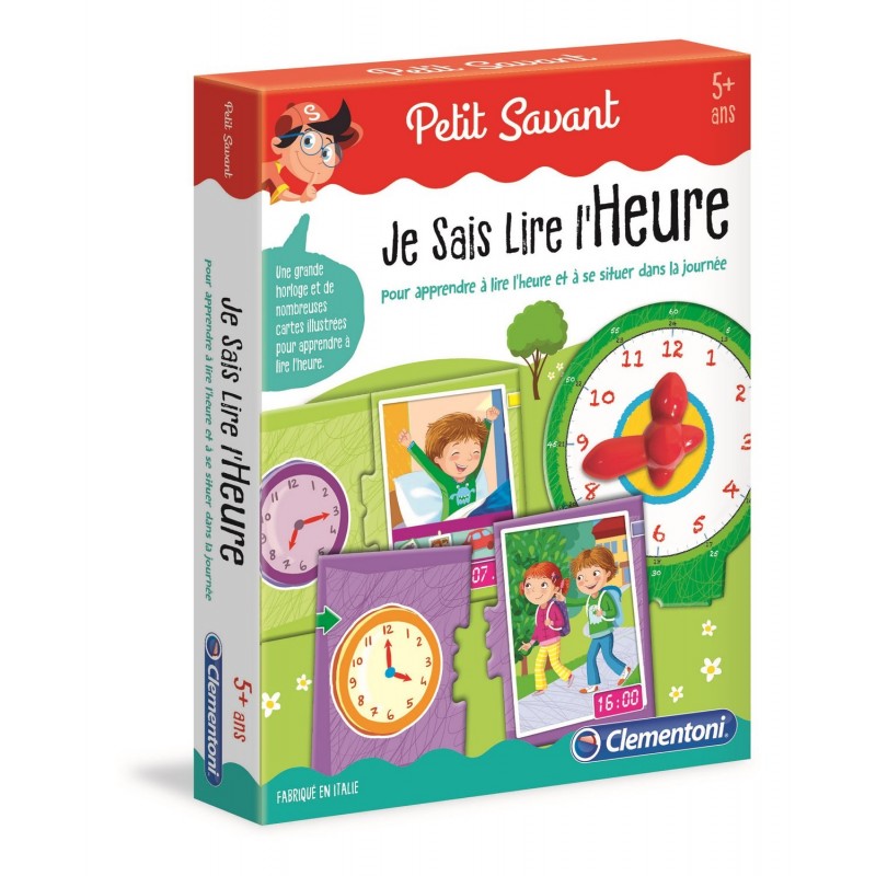 Je sais lire l'heure