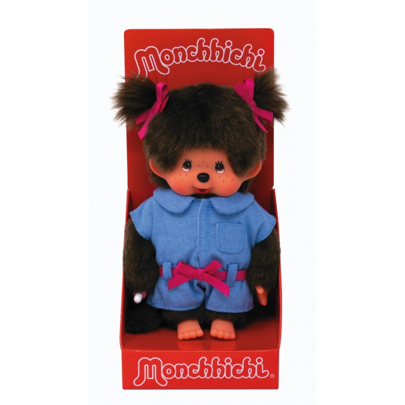 Monchhichi Combinaison Jean 20cm