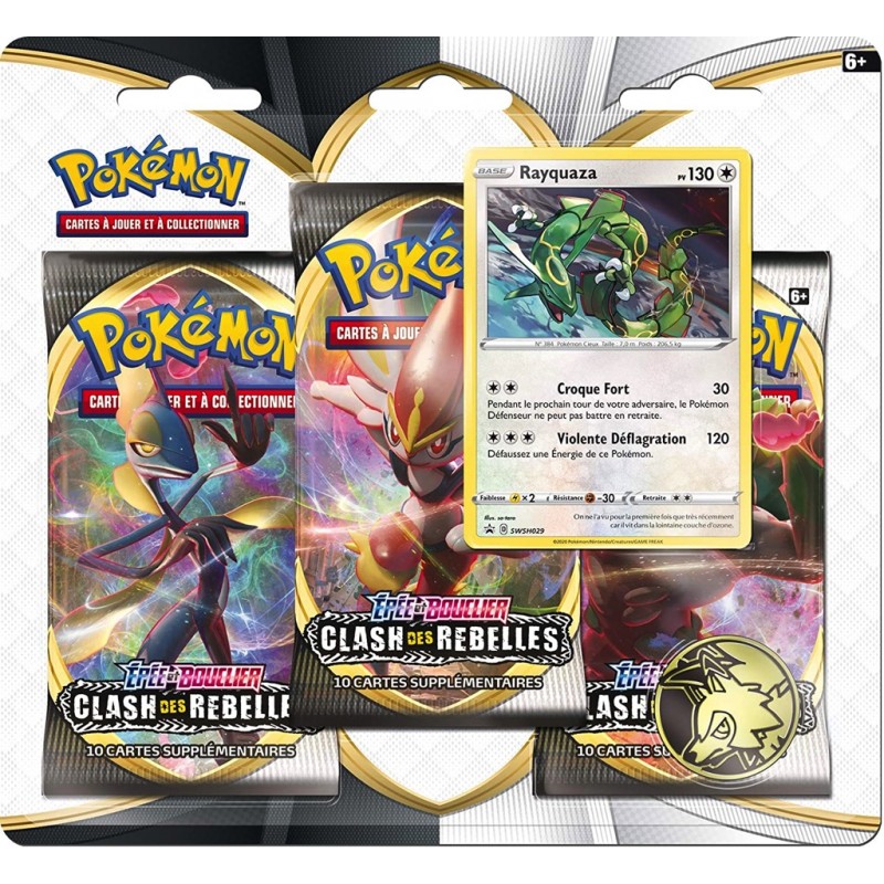 Pokémon : Pack de 3 boosters