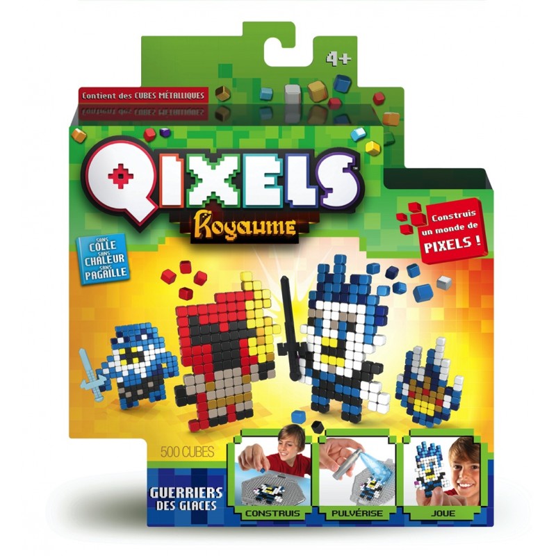 Mini Kit Qixels Royaume Thème Guerrier des Glaces