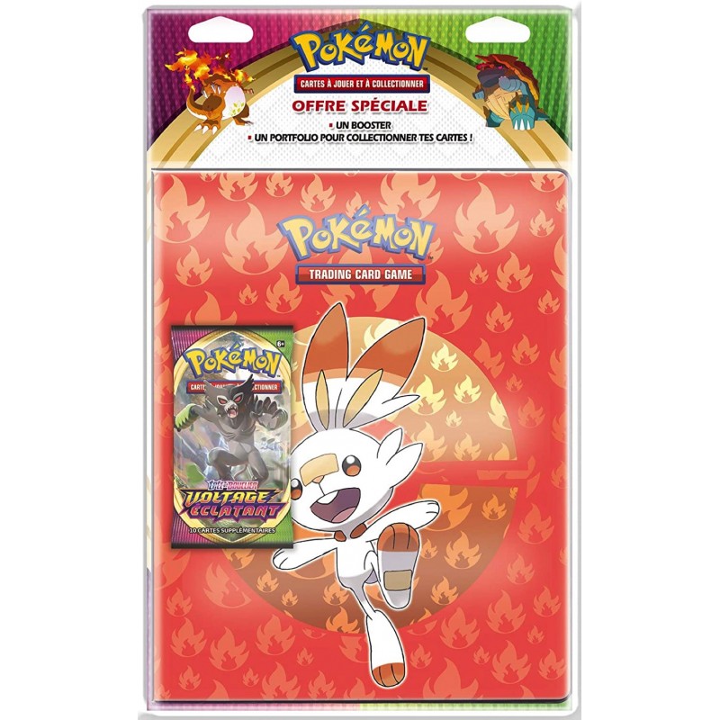 Cahier Pokémon Epée et Bouclier - Voltage Eclatant + Booster