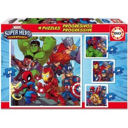 Puzzles progressifs Marvel...