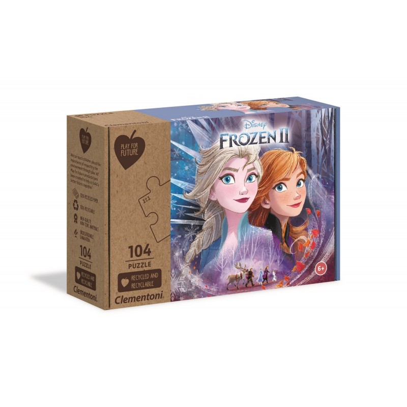 Puzzle 104 pièces - La Reine des Neiges 2