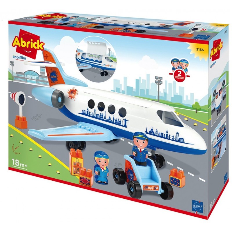 Abrick - Happy Jet - 2 Personnages + Accessoires